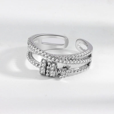 Anello "antistress" in acciaio
